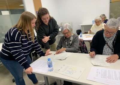 Dues infermeres presenten la seva recerca sobre envelliment saludable en un congrés internacional